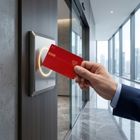 Luxuriöse Maßgefertigte RFID PVC Visitenkarte mit Spot-UV-Veredelung |   Großhandel Matte Visitenkarten |   Heißpräge-Mitgliedskarte mit NFC