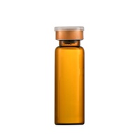 Bouteille ronde de médicament contre la toux 10ml 14ml 20ml Bouteille de sirop en verre Bouteille de sirop contre la toux ambre