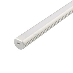 18*15 MÉT 1M tuyến tính 6063 T5 Anodizing Vòng LED nhôm hồ sơ Dome PMMA froster khuếch tán đùn nhôm Dải hồ sơ - Product Image 1