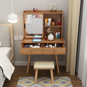 Modern Luxury Dresser <strong>Set</strong> for Bedroom with Mirror White <strong>Drawer</strong> Wooden Small Apartment Room Organizer Storage <strong>Cheap</strong> Furniture - Product Image 6