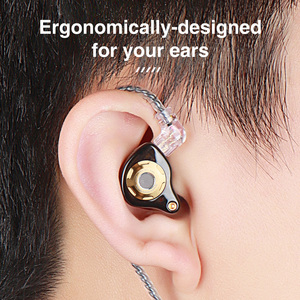 TRN-auriculares intrauditivos dinámicos MT1 <span class=keywords><strong>pro</strong></span> Hi-FI, 1DD, Monitor de Metal, para correr, deporte, KZ EDX TA1 <span class=keywords><strong>B</strong></span> - Product Image 5