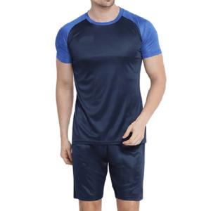 Ensemble d'uniformes de football personnalisés pour hommes, respirant, antibactérien, léger, en polyester, comprenant un maillot d'entraînement de football - Product Image 1