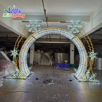Nouvelle Offre 2026 : Grand Tunnel Lumineux LED 3D Extérieur 4M, Étanche IP65, Couleurs Personnalisables, Idéal pour Décoration de Noël et Centres Commerciaux