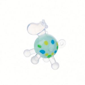 Anneau de dentition en silicone de qualité alimentaire sans BPA, produit éducatif souple pour l'alimentation et la mastication du bébé, pièces et accessoires pour sacs. - Product Image 4