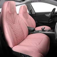 Vente directe de housse de siège de voiture de haute qualité en cuir PU imperméable résistant à l'usure avec fonction de massage