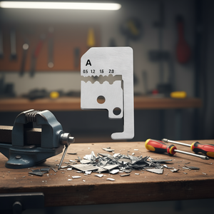 ใบมีดสำรองสำหรับคีมตัดโลหะขนาด 12 11 180 รุ่น A ขนาด 0.5 1.2 1.6 2.0 - Product Image 3