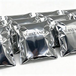 Bolsa de Envío Plateada Brillante con Logotipo Personalizado para Ropa, Bolsas de Embalaje Autoadhesivas de Papel de Aluminio - Product Image 2