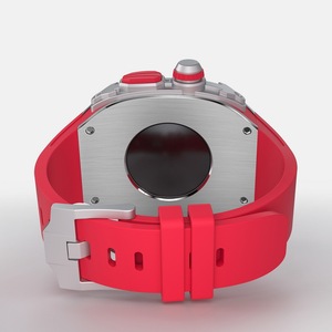 Vente en gros Boîtier en acier inoxydable professionnel unique avec bracelet en silicone en option de plusieurs couleurs Boîtier de montre pour séries de montres - Product Image 5