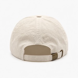 Premium Woven Patch Logo 6-Panel Adjustable Dad Hat 100% Polyester <b>Waterproof</b> Technical Fabric Curved Unstructured Sport Sun <b>Cap</b> - Product Image 1