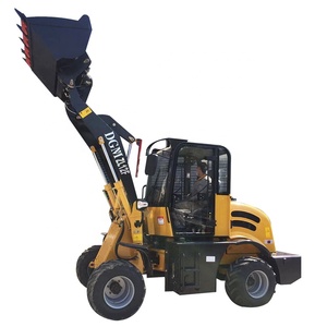 Dgm <span class=keywords><strong>zl12f</strong></span> 1.2ton mới cabin phía trước <span class=keywords><strong>loader</strong></span> với xẻng bánh tải xẻng hiệu quả hoạt động cao - Product Image 3