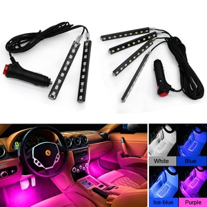 Brillant imperméable 5050 RVB led bande intérieur décoration atmosphère lampe de musique de voiture a mené la bande légère - Product Image 5