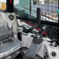 Chargeuse compacte diesel haute performance, chargeuse sur pneus, moteur Changchai, marque XDT, accessoires pour usage intérieur, grappin, balayeuse, trancheuse