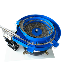 Distributeur de bol de vibration à grande vitesse à 5 rails pour écrous de quincaillerie Chargeur de bol vibrant à écran automatique avec trémie