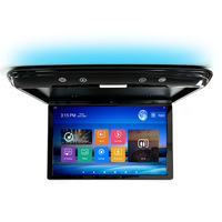 Écran tactile Android 15,6 pouces pour voiture, montage au plafond, 1920x1080 HD, écran de divertissement arrière, 3 Go 32 Go