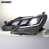 Accesorios para Automóviles JUSHUN, Faro Delantero LED para Toyota Reiz Mark X 13-17, Lámpara de Señal de Giro, Luz de Circulación Diurna, Conjunto de Faros