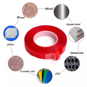 Vendita calda Super <span class=keywords><strong>forte</strong></span> nastro adesivo acrilico impermeabile <span class=keywords><strong>trasparente</strong></span> doppio lato Nano adesivo per mascheratura lavabile - Product Image 3