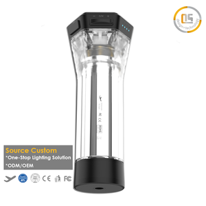 Lampe de camping Overseasdesign HEX-13 antidérapante, rechargeable, à intensité variable, pour camping et fêtes, petite quantité minimale de commande, personnalisation - Product Image 5