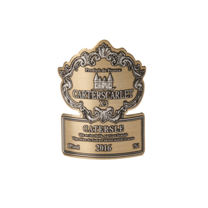 Nhà máy trực tiếp bán buôn CuộN logo in kết cấu ưa thích kim loại nhôm lá và giấy rượu vang đỏ nhãn dán nhãn cho chai thủy tinh - Product Image 5