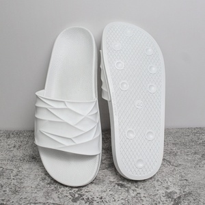 Happyslide Collection été/hiver 2024, tongs de plage pour hommes de haute qualité, légères, blanches, en toile douce, résistantes à l'usure - Product Image 6