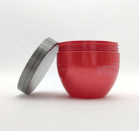 OEM ODM Vente en gros Emballage cosmétique de 500ml Pot de conditionneur de cheveux Récipient de crème vide Pot de soin des cheveux en plastique