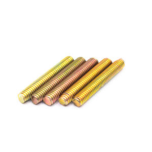 Écrou d'accouplement en acier au carbone impérial M24 goujons de finition noir et zinc pour boulons de retard de meubles en bois tiges filetées - Product Image 4