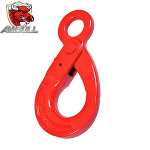 ארב החובה כבד מנוף וו g80 סין של הרמה הרמה של חבלים עם עין נעילה עצמית עבור יישומים כרייה - Product Image 4