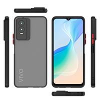 VIVO — coque de téléphone portable en tpu, avec sensation de peau mate, translucide, compatible S10E, V23E, 4G, 5G, Y76, Y15S, Y21, V21E, Y73, V21, V17, 15