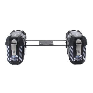 Baúl Completo de Alta Calidad para TANK BWS ADV, Baúl de 45L, Cajas Laterales de 20L*2/28L*2, Bolsa de Sillín para Motocicleta, Caja de Plástico PP Negra - Product Image 5
