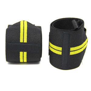 Muñequeras personalizadas al por mayor, muñequeras deportivas profesionales protectoras de algodón duradero para levantamiento de pesas - Product Image 6