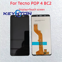 Großhandelspreis für Tecno Pop 4 BC2 LCD Digitizer Bildschirmersatz mit 1 Jahr Garantie Hohe Qualität 100% Getestet
