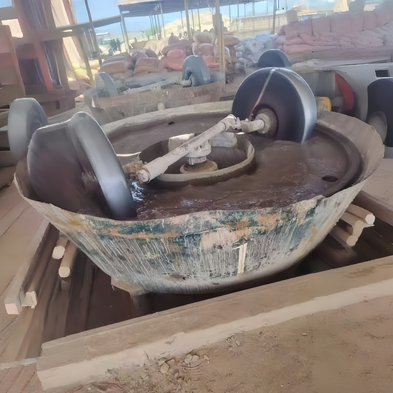 High Performance 1200 Wet Pan Mill