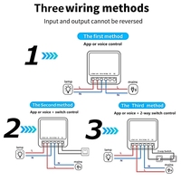 Ewelink 16A Mini Interrupteur Intelligent Wi-Fi pour Maison Connectée, Module DIY avec Contrôle de Minuterie, Interrupteur Intelligent Wi-Fi Contrôlé