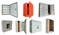 Armoire en acier inoxydable verrouillable durable Boîtiers d'instruments électroniques à profondeur différente Boîtier électrique en métal de protection IP65