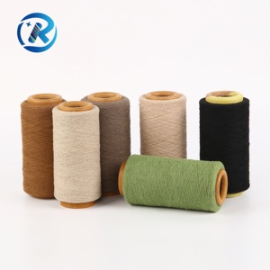 Sợi len màu thân thiện với môi trường, làm từ cotton tái chế và polyester, bán buôn, dùng để đan móc - Product Image 4
