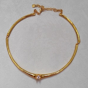<span class=keywords><strong>Collar</strong></span> <span class=keywords><strong>de</strong></span> circonita redonda UNO <span class=keywords><strong>de</strong></span> España para mujer, cadena para clavícula, gargantilla, <span class=keywords><strong>collar</strong></span> <span class=keywords><strong>de</strong></span> lujo y estilo nicho - Product Image 5