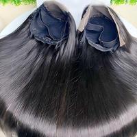 Perruque frontale en dentelle HD 13x4 en cheveux humains bruts du Cambodge, densité 200%, bouclée, 30 pouces, cuticules alignées, cheveux vierges bruts brésiliens et vietnamiens