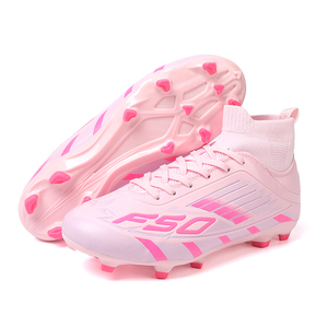 <span class=keywords><strong>Botas</strong></span> de Fútbol FG de Caña Alta con Logotipo Personalizado OEM al por Mayor para Hombres, Mujeres y Jóvenes, Transpirables, de Punto, para Entrenamiento y Partido - Product Image 2