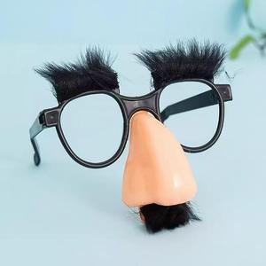 YIWUPOWER - Gafas <span class=keywords><strong>de</strong></span> Barba Negra <span class=keywords><strong>de</strong></span> Halloween, Nariz Grande <span class=keywords><strong>de</strong></span> TPR, Divertidas Decoraciones para Fiestas <span class=keywords><strong>de</strong></span> Navidad, Regalos <span class=keywords><strong>de</strong></span> <span class=keywords><strong>Mickey</strong></span> <span class=keywords><strong>Mouse</strong></span> para Niños y Adultos - Product Image 1
