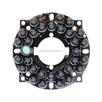 30 lampes 850nm lampe infrarouge 5mm perle adaptée à l'objectif 2.8mm 3.6mm 4mm
