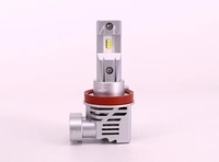 Nouveaux phares LED de voiture transfrontaliers, intégrés, faisceau haut/bas, ampoules laser avant 6500K 30W 12V, ajustement universel, sécurité