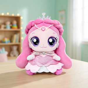 ตุ๊กตาเจ้าหญิงทีนนี่ปิง 25 ซม. สีชมพู ของเล่นตุ๊กตาผ้าเนื้อนุ่มสำหรับเด็กผู้หญิง - Product Image 2