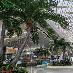 YRYZ36 6m paume pour <span class=keywords><strong>Restaurant</strong></span> cantine Ecclesia/église/cathédrale école jardin décoration ornement artificiel cocotier - Product Image 5