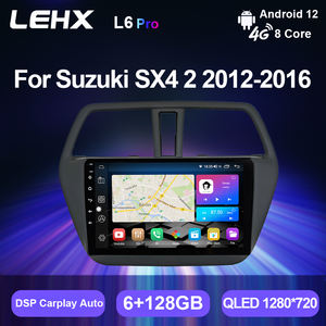 LEHX <span class=keywords><strong>Android</strong></span> 12 2 Din Radio Carplay Car Stereo Player pour <span class=keywords><strong>Suzuki</strong></span> SX4 2 <span class=keywords><strong>S</strong></span>-<span class=keywords><strong>Cross</strong></span> 2012 - 2016 Gps WIFI 5G Autoradio Car DVD Player - Product Image 2