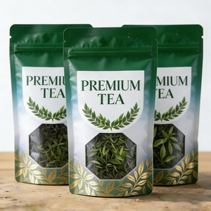 Custom Printing Logo Food Grade Plastic <b>Bag</b> Resealable Large Tea <b>Bags</b> 500g 1000g 1kg for Food Coffee Tea <b>Packaging</b> <b>Bag</b> - Product Image 1