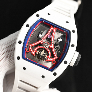 Reloj de Cerámica Premium de Edición Limitada en Oferta, con Movimiento Tourbillon Visible, Resistente a los Arañazos, para Usuarios a la Moda - Product Image 2
