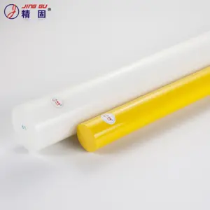 الصين المورد الهندسة البلاستيكية HDPE PE قضيب 15 مللي متر x 1000 مللي متر