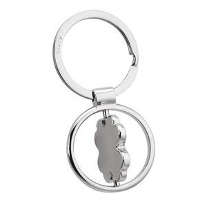 Porte-clés rotatif Quadrifoglio en plastique EVA avec porte-monnaie et 4 doigts entrelacés - Product Image 3