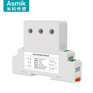 Módulo Transmisor de Corriente Asmik 4-20mA 0-5Aac, Sensor de Voltaje para Montaje en Riel DIN - Product Image 1