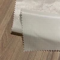 Haute résistance 30D N66 taffetas ripstop tissu avec revêtement PU et enduit de silicone pour parachute et parapente