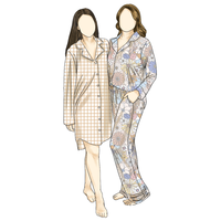 Pyjamas en bambou de haute qualité, style tendance, personnalisés pour femmes, vêtements de nuit pour femmes, pantalon décontracté, vêtements de détente de luxe